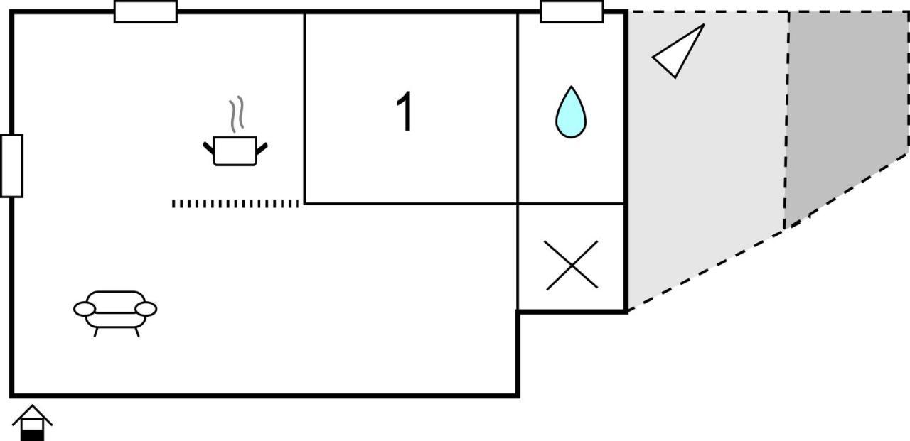 1 Bedroom Awesome Home In Постира Екстериор снимка